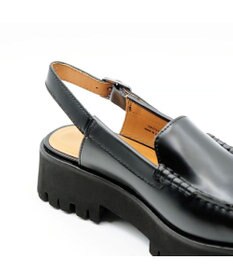 APOM プラットフォームスリングバックモカシン40