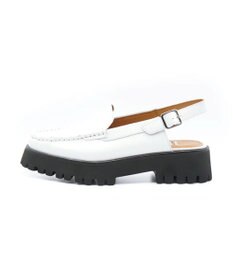 APOM プラットフォームスリングバックモカシン40