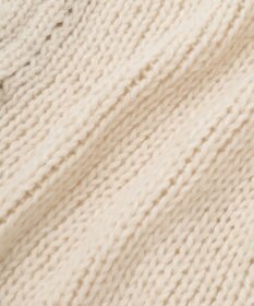 earth music&ecology フロントシャーリングニットプルオーバー