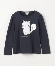 ANY KIDS ミラクルスパンコール長袖Tシャツ