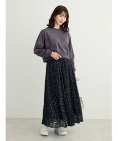 Green Parks シフォンＪＱアソートプリーツスカート