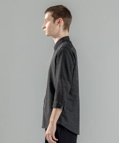JOSEPH HOMME 新型・新素材【軽量/通気性/清涼感/洗える/ストレッチ】レノクロスストレッチ　7分袖レギュラーカラーシャツ