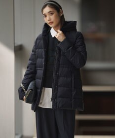 23区 【VERY掲載/新色追加】シレータフタ ミドル丈 ダウンコート