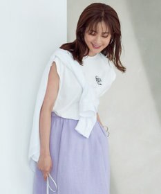 23区 S 【洗える】ポイントロゴ Tシャツ