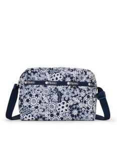 LeSportsac DANIELLA CROSSBODY/フローラルレースネイビー