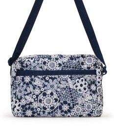 LeSportsac DANIELLA CROSSBODY/フローラルレースネイビー