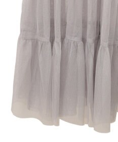 earth music&ecology チュールティアードキャミワンピース