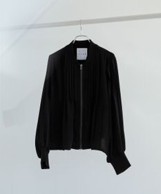 Green Parks ■ＥＳＣＡＲ　セミシアーピンタックブルゾン