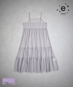 earth music&ecology チュールティアードキャミワンピース