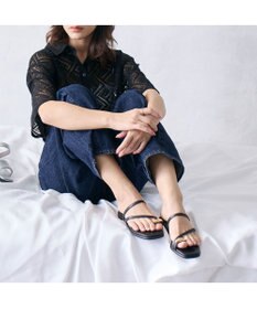 MODE ET JACOMO <MODE ET JACOMO>リングフラットトングサンダル