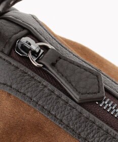 JOSEPH ABBOUD  【軽量/コンパクト】ライトスウェード ハーフムーン　バッグ