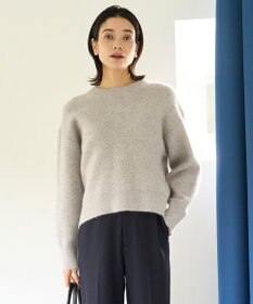 UNFILO 【WEB＆一部店舗限定】へアリースウェット クルーネックニット