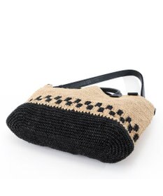 IBIZA ラフィア　２ＷＡＹバッグ　（Ｌ）