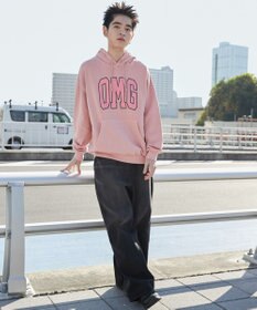 WEGO 【ユニセックス着用ITEM】ピグメントOMGプルパーカー