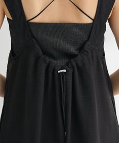 Green Parks 接触冷感麻調ゆったりサロペット