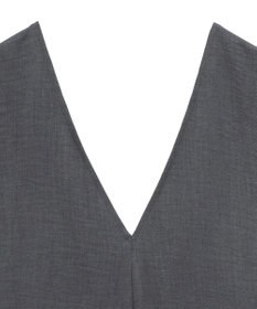 Green Parks 接触冷感麻調ゆったりサロペット