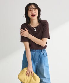 Green Parks 【適ON】５分袖リブプルオーバー