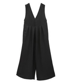 Green Parks 接触冷感麻調ゆったりサロペット