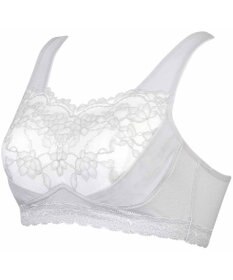 WACOAL 【ナイトアップブラ】 動画クリエイター nanakoななこさんコラボカラー登場 ナイトブラ 綿混(本体) 就寝時用 3Lまで対応 大きいサイズ ノンワイヤー レディース BRA166 /ワコール