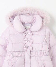 ANY KIDS 【洗濯機OK】中綿Aラインロングコート