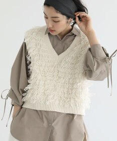 Green Parks ループニットベスト