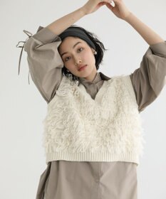 Green Parks ループニットベスト