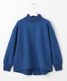 J.PRESS LADIES ニードルパンチ ハイネック カットソー