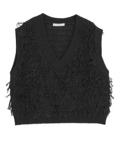 Green Parks ループニットベスト