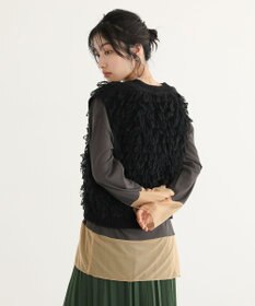 Green Parks ループニットベスト