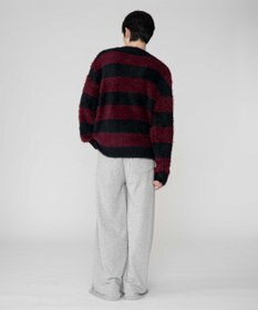 WEGO 【2025秋冬新作/ユニセックス着用ITEM/MLサイズ展開】フェザーニットプルオーバー