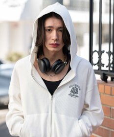 WEGO 【ユニセックス着用ITEM】ワッフルZIPパーカー