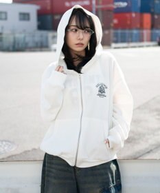 WEGO 【ユニセックス着用ITEM】ワッフルZIPパーカー