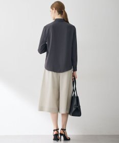 ICB L 【6/12-6/28期間限定・受注生産】BackSatinAmunzen ボウタイブラウス