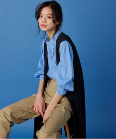 組曲 レースコンビタックディテール ブラウス