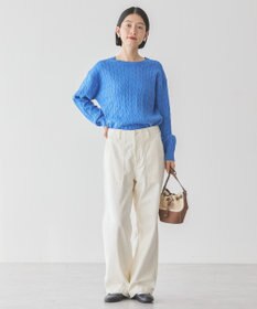 AMERICAN HOLIC バイパチケーブルニットプルオーバー