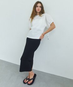 BEIGE， HOPE / ボリュームスリーブドロストトップス