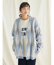 CRAFT STANDARD BOUTIQUE 【男女兼用】アーガイル柄カーディガン2