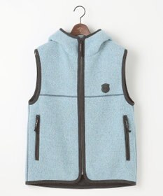 JOSEPH ABBOUD MOUNTAIN 【軽量/ソフト/サスティナブル/男女兼用/ライナードッキング対応】 リサイクルウールボア ベスト