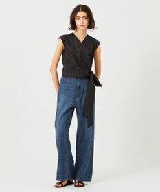 BEIGE， 【S-size・otonaMUSE7月号掲載】HYDRANGEA / カシュクールブラウス