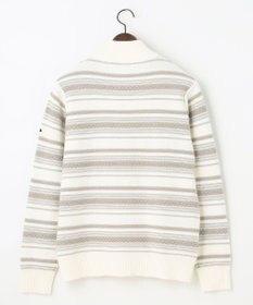 JOSEPH ABBOUD MOUNTAIN 【UNISEX】ジャガード柄 ZIPニット アウター