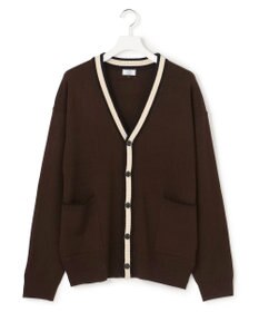 J.PRESS YORK STREET 【UNISEX】ハイゲージライン カーディガン