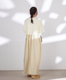 Tiaclasse 【洗える】切替マキシワンピース