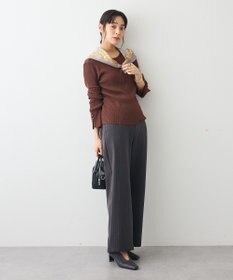 CRAFT STANDARD BOUTIQUE ヘンリーネック袖フレアプルオーバー