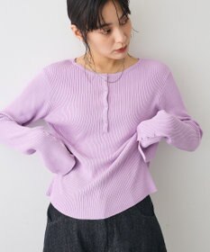 CRAFT STANDARD BOUTIQUE ヘンリーネック袖フレアプルオーバー