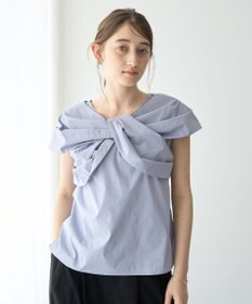 YECCA VECCA リボンデザインブラウス
