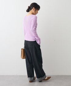 CRAFT STANDARD BOUTIQUE ヘンリーネック袖フレアプルオーバー