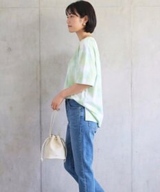 OP／FILA 【RUSTY】ニコちゃん×タイダイ柄半袖Tシャツ