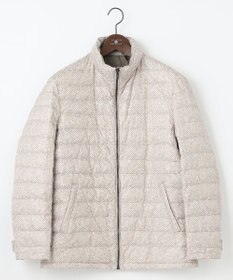 JOSEPH ABBOUD 【3WAY/撥水/INフード/ダウンライナー付】3ハイカウントツイル×パウダータフタ ダウン コート