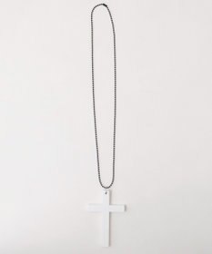 WEGO Lウッドクロスネックレス