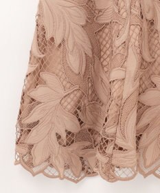 GRACE CONTINENTAL ケミカルリーフドレス